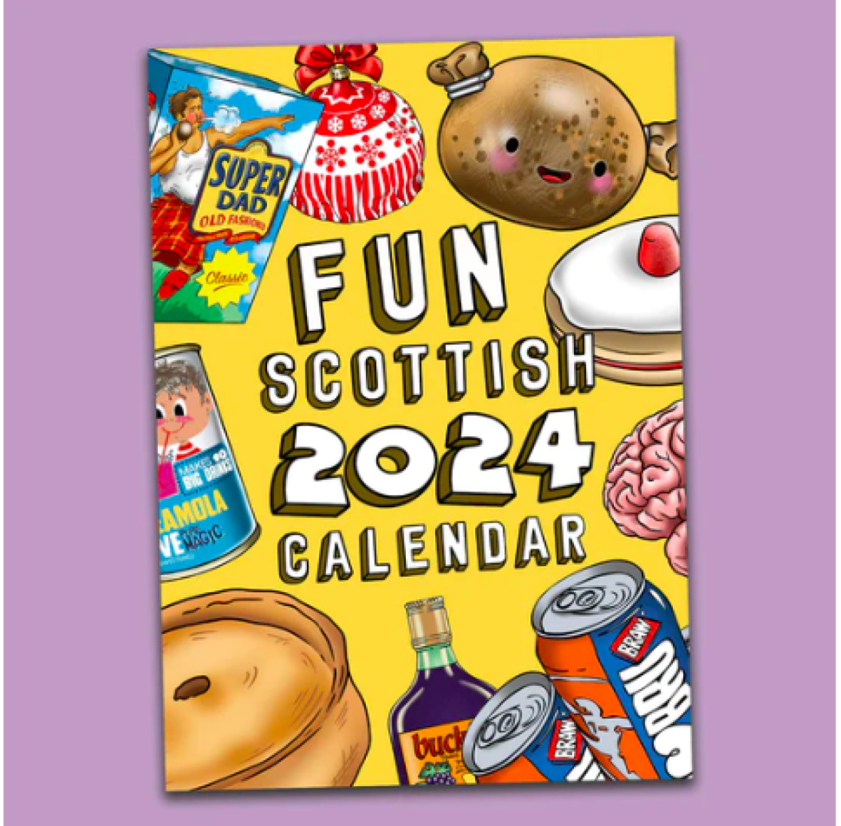 Fun Scottish Calendar 2024 Linlithgow Stoves & Gifts